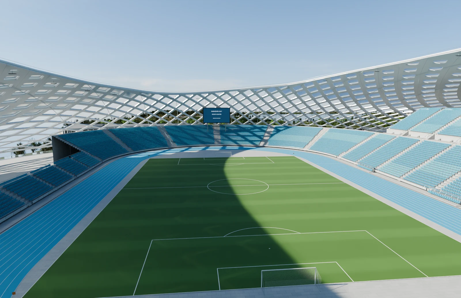 Shenzhen Bay Sports Center reconstruction